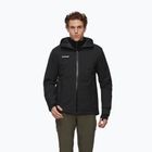 Men's rain jacket Mammut Linard HS Thermo Hooded Jacket Men black