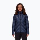 Women's down jacket Mammut Broad Peak Insulation Hooded marine/black