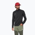 Men's sweatshirt Mammut Taiss ML Half Zip Pull black