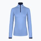 Women's Ski sweatshirt KJUS Feel Midlayer Half Zip blue opal