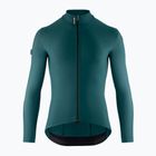 Men's ASSOS Mille GT Spring Fall C2 foundation green cycling sweatshirt