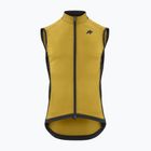 Men's cycling vest ASSOS Mille GT Wind S11 golden yellow