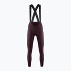 Women's cycling trousers ASSOS Uma GT Spring Fall Bib Tights S11 mulberry brown