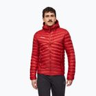 Men's insulated jacket Mammut Albula IN Hooded Jacket Men dark mammut red