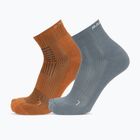 Socks Mammut Multisport Quarter Socks 2 pack autumn larice/strata
