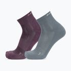 Socks Mammut Multisport Quarter Socks 2 pack paloja/strata