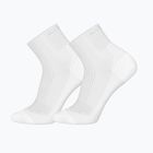 Socks Mammut Multisport Quarter Socks 2 pack white/white