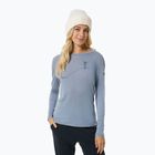 Women's longsleeve super.natural Bergglück flint stone/blueberry