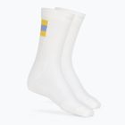 Men's On Tennis socks white/mustard