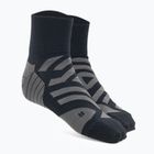Men's On Performance Mid black/shadow running socks