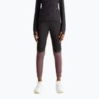 Women's On Running grape/black running trousers