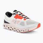 Men's On Cloudstratus 3 undyed-white/sand running shoes