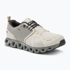 Women's On Cloud 5 Waterproof pearl/fog running shoes