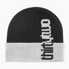 Men's winter hat ThirtyTwo Double Overlap black/white