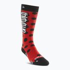 Women's snowboard socks ThirtyTwo Merino red/black