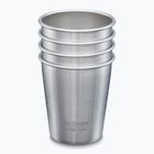 Klean Kanteen Pint Cups 4 pieces brushed stainless