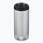Klean Kanteen TKWide Cafe Cap 355 ml brushed stainless steel thermal mug