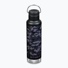 Klean Kanteen Classic VI black camo travel bottle