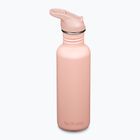 Klean Kanteen Classic Flip Seal Sport travel bottle 800 ml peach parfait