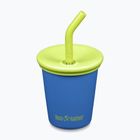 Mug KLEAN KANTEEN Steel Straw Lid 296 ml super sonic
