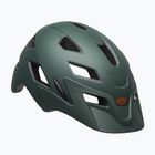 Bell Sidetrack Integrated MIPS matte dark green/orange children's bike helmet