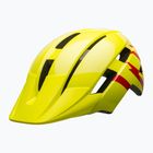 Bell Sidetrack II Jr children's bike helmet gloss hi-viz/red