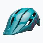 Bell Sidetrack II children's bike helmet light blue/pink