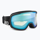 Giro Cruz black wordmark/yellow boost ski goggles