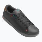 Men's platform cycling shoes Giro Deed black sparkle