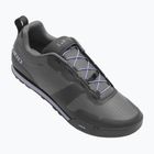 Women's platform cycling shoes Giro Tracker Fastlace dark shadow/lavender grey