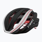 Giro Aether Spherical MIPS matte black/white/red bicycle helmet