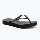 Women's Havaianas Slim Platform flip flops black
