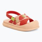 Children's sandals Ipanema Precious beige/red
