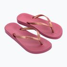 Women's flip-flops Ipanema Anat Tan lilac/metallic pink