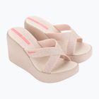 Women's slides Ipanema High Fashion II Slide beige/glitter/pink