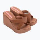 Women's slides Ipanema High Fashion II Slide brown/glitter/pink
