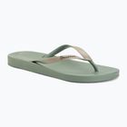 Women's flip-flops Ipanema Anat Connect II green/gold