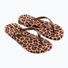 Women's flip-flops Ipanema Animal Print beige/bronze/bronze