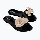 Women's slides Melissa Babe Petals Ad black/beige