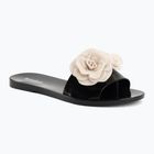 Women's slides Melissa Babe Petals Ad black/beige
