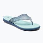 Women's RIDER Aqua IV Fem blue-green flip flops 83328-AD469