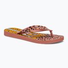 Ipanema Safari Fun Kids flip flops pink and yellow 26851-AF801