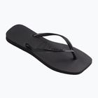 Women's Havaianas Slim Square flip flops black