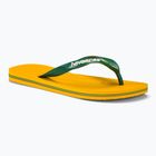 Havaianas Brasil Logo flip flops pop yellow