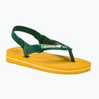 Havaianas Baby Brasil Logo II sandals pop yellow / amazon