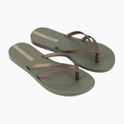 Women's flip-flops Ipanema Bossa green/bronze