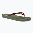 Ipanema Anat Connect green/clear women's flip flops
