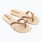 Ipanema Kirei beige/gold women's flip flops