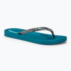 Women's Ipanema Anatomic Brasilidade blue/silver flip flops