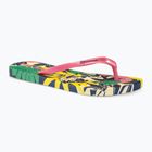 Ipanema Graffiti III women's flip flops yellow/pink